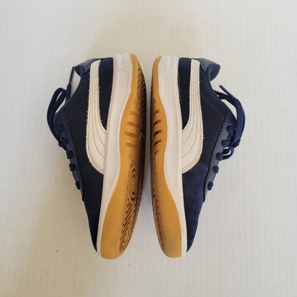 Puma California Sneaker Unisex, US 10, Navy Blue - Picture 3 of 4